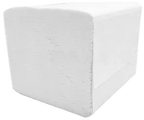 Cepedano Papel Higiénico Precortado y Engarzado en Z Blanco de 2 Capas - 160x160mm