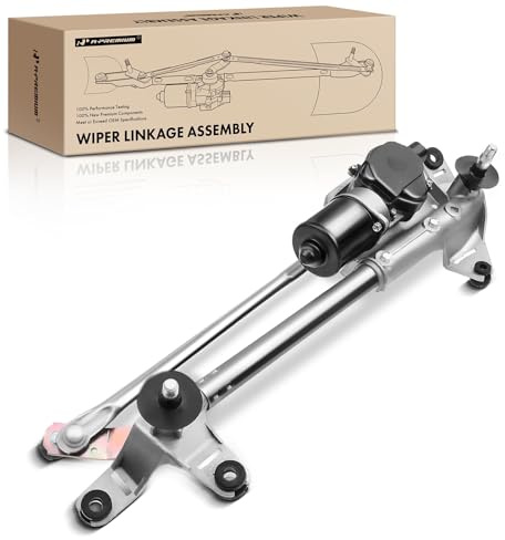 A-Premium Front Windshield Wiper Motor and Linkage Assembly Compatible with Honda Vehicles - Accord 2003-2007, Sedan - Replace# 76530SDAA01