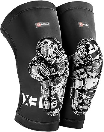 G-Form Pro-X3 Mountain Bike Knieschützer - Knieschützer für Damen und Herren - Street Art, Erwachsene Klein