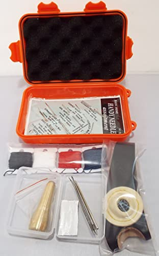 Sail A'Hoy Sewing Kit with RH Palm, Needles, Twine and Sewing Awl