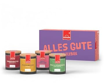 Hartkorn Veggielover Danke Gewürzbox 4-teilig