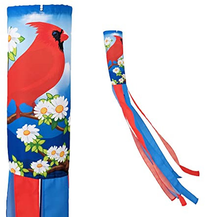 Spring Cardinal Windsock