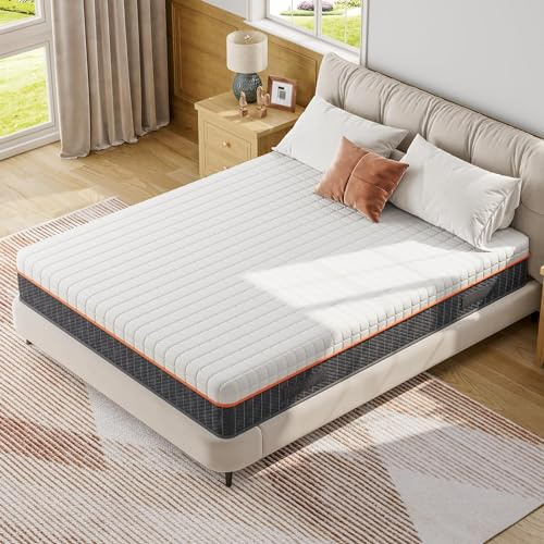 Vesgantti Matratze 90x200 cm Ergonomischer Kaltschaummatratze 7-Zonen Höhe 16cm Mittelfest Öko-Tex Zertifiziert mit Atmungsaktiver Bezug