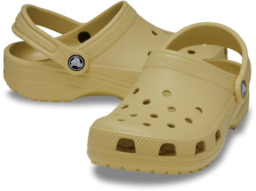 Crocs Unisex barn klassisk träsko K, Vete, 1 UK Child