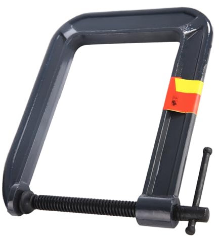 Yctze Heavy Duty Deep Throat G Type C Clamp - Ideal Woodworking DIY Carpentry Clamping Tool (Clamping Thickness 100*Depth 185mm)