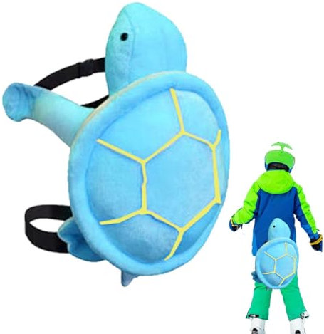 Turtle Pad – Hüftpolster, Schildkröten-Hüftschutz, Anti-Fall-Ski-Schutzausrüstung, niedliche Snowboard-Knieschützer, bequeme Ski-Schutzpolster, Skipad für Kinder und Erwachsene im Freien