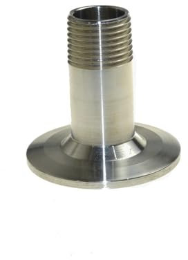 1/2“ 1” 2“ Male Threaded 304 Stainless Steel Pipe Fitting 1.5 2 Ferrule IINKUEYK(DN20)