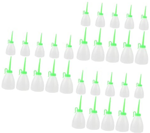 DIYEAH 30pcs Oil Spray Bottle Dispenser Spray and Pour Empty Oil Container Squeeze Bottle