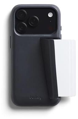 Bellroy Phone Case – 3 Card for iPhone 17 Pro (leather iPhone case, phone wallet) - Nightsky