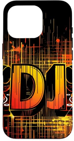 Diseño de DJ y Artista con Auriculares y Tocadiscos. Carcasa para iPhone 16 Pro