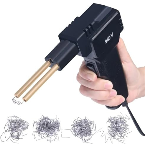 Soldadores Pistola soldadora de plástico serie 960-V, herramientas portátiles para reparación de parachoques de automóviles(960-Vset1)