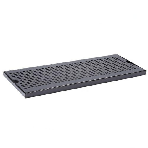 YWMJZEU Abtropfblech aus Edelstahl Perforiert Abtropfblech mit Gitter Stabil Abtropfschale mit Gitter für Bar, Theke, Durchmesser 140mm, Höhe 10mm