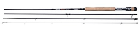 Shakespeare Canne à Mouche Sigma Supra - Construction légère en Carbone, Action Rapide, Conception Durable, poignée en liège Confortable, idéale pour la pêche à la Mouche en Eau Douce 9ft, 5wt