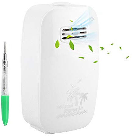 Generador de iones negativos, 100-240 V Purificador de aire portátil Eliminador de olores Eliminador de esterilización Dispositivo de desinfección para la oficina en casa Coche(Bianca Spina Eu)
