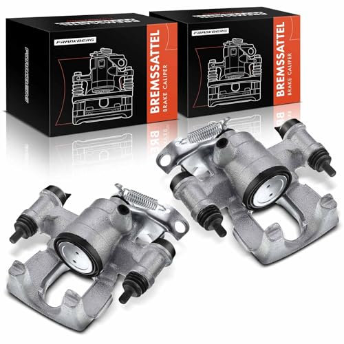 Frankberg 2x Pinza Freno Pinza del Freno Asse Posteriore Sinistra Destra Compatibile con Movano B X62 NV400 X62 X62B Master III FV Master III EV HV UV Master III JV Replace# 93167653