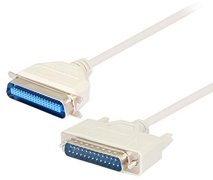 PNGKNYOCN DB25-Pin an CN36-Loch-Paralleldruckerkabel,zum Anschließen von Computern und Druckern（8,9 Fuß ）