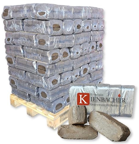 400kg Palette Torfbriketts Torfkohle Naturkohle Braunkohle Gluthalter Dauerbrenner Kamin Ofen Brenn Holz Heiz Kohle Brikett | Energie Kienbacher (400)