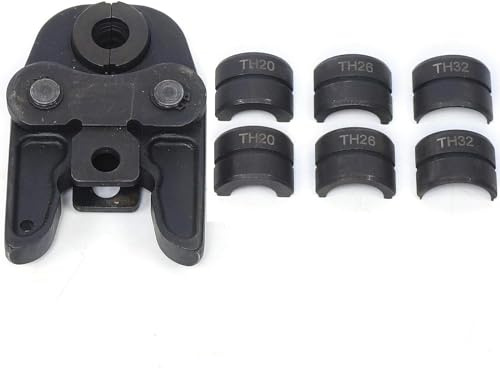 WooDerson Presszange Pressbacke Set TH 16/20/26/32, Presszangen für Verbundrohr, Crimpzange aus Gehärtetem Stahl