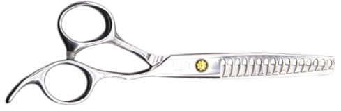 LOLIPPYY Tijeras de Peluquería Profesionales Inoxidable para Corte y Entresacado Salón y Doméstico Afiladas y Resistentes la Corrosión