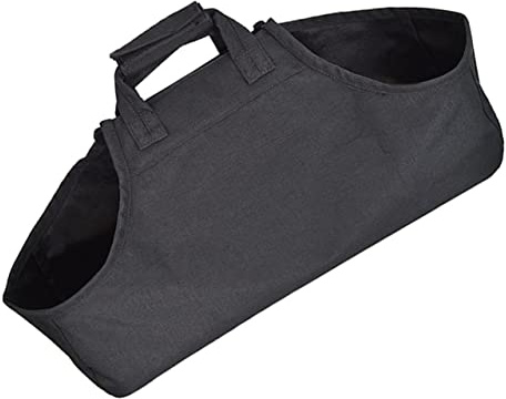 VALICLUD Outdoor Firewood Tote Bag Large Reusable Log Carrier Oxford Cloth Firewood Holder for Camping and Bbq Self-standing Design