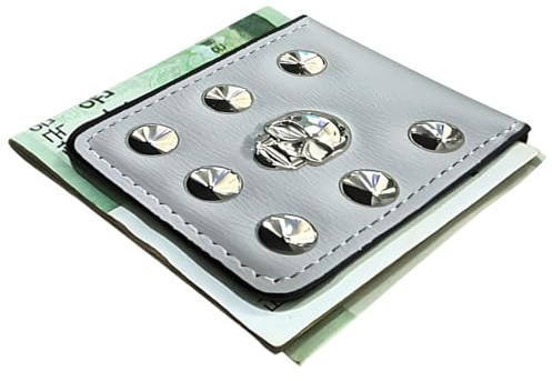 Magnetische Geldklammer Tragbares Magnetisches Vordertaschen-Clip | Bargeldclip Für Geldscheine Punk-Stil Tragbare Magnetische Geldbörse Kartenetui Für Kreditkarten Geldsch