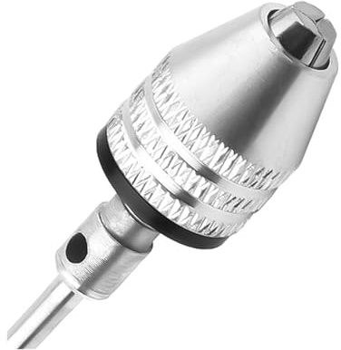 Mandrin de perceuse Mandrin de perceuse, tournevis sans clé, adaptateur for visseuse à chocs, micromoteur électrique, pince, tige hexagonale de 6,35 mm(0.3-3.4mm)