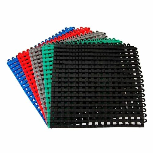 Profi Bodenrost Duschmatte Schwimmbad Sauna Antirutschmatte Badvorleger XXL (Grau)