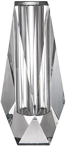 DONOUCLS Vases, Crystal Clear Flower Vase for Home Decor, Luxury Centerpiece for Wedding, Perfect for Roses, Tulips & Fresh