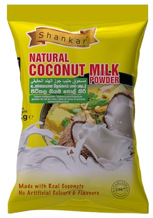 SHANKAR Natural Coconut Milk Powder, 1KG, Gluten Free, Sourced from Sri Lanka, Perfect for creamy & savoury curries to thick & rich smoothies.