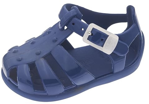Chicco, Sandali Ragnetto Bambina e Bambino, con Pratico Cinturino, Ideali per Mare e Piscina, Scarpe Bambine e Bambini, Blue Navy, 20 EU, Designed in Italy