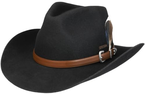 Stetson Limington Westernhut Wollfilzhut Ledergarnitur Herren Winter
