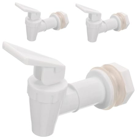 Angoily 3stücke Wasserspenderhahn Professioneller Getränkehahn Multifunktionswasserhahn Wasserkrugauslauf Praktischer Wasserhahn Bierhahn Praktischer Eimerhahn Gäreimerhahn Auslauf Und Ven