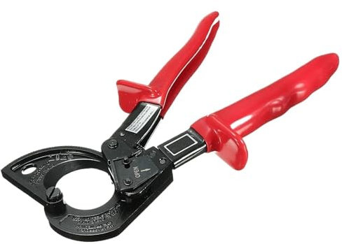 MOHUIED Schneidzange, Ratschenkabelschneider, Ratschen-Metalldrahtschneider, Schnitt bis zu 240 mm², Handschneidewerkzeug Kabelschere Ratsche(Type 325A)