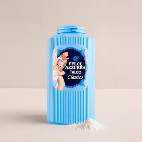 Talc Felce Azzurra Classico 500 g + 100 g Offert - Poudre Parfumée pour Peau Douce et Fraîcheur Durable