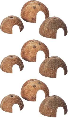 Trixie 76160 Set Kokosnuss Halbschale, Hund, ø 8/10/12 cm, 3 Stück (3er Pack)