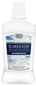 Enjuague bucal Blanqueador Bicarbonato zero alcohol Botella 500 ml Pack 2
