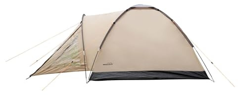 Well Home Tienda iglú para 2-3 Personas 180x210x120cm monocapa y Resistente al Agua en Color Marrón