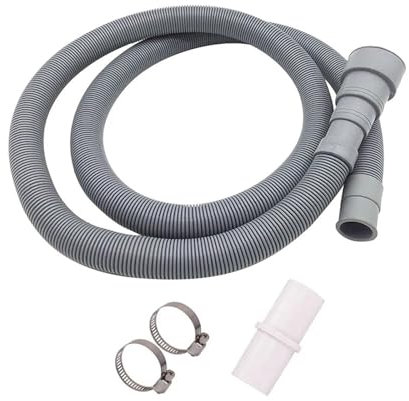 Kit De Rallonge De Tuyau De Vidange Universel, Compatible Avec Lave-linge Et Lave-vaisselle(200CM)