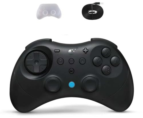 GuliKit Elves 2 Pro Manette Sans Fil pour Switch 1/2, PC, Android, iOS, Joysticks à Effet Hall, Rotary Rumble, Gyroscope 6 axes, Autonomie de 20 Heures, D-Pad (Rétro)