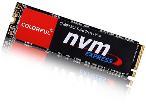 Colorful 512GB NVMe SSD M.2 PCIe Gen3 2280 Internal SSD, up to 2500MB/S | Flash-High Performance&Reliable Storage for Gaming Laptops, PC Desktops(Compatible with Windows/Linux)