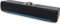HEANTTV PC Speaker Computer Speaker, Wired Soundbar 2.0 USB LED Speaker with Powerful Stereo, Volume Control for PC, Desktop, Laptop, Black