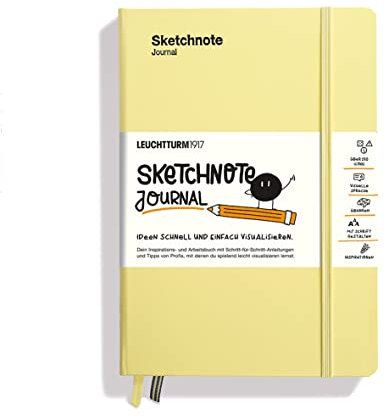 LEUCHTTURM1917 Sketchnote Journal - Notizen & Ideen schnell und einfach visualisieren - Deutsch/Vanille