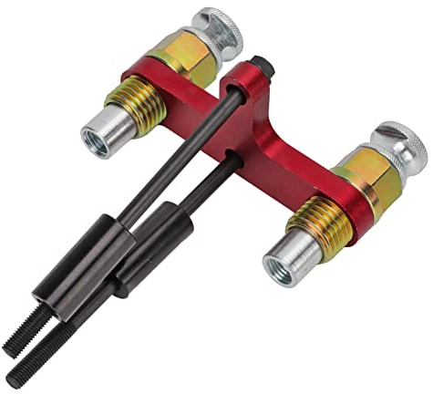 Einspritzdüsen-Werkzeug, Einspritzdüsen-Auszieher-Ausziehwerkzeug, Auto-Einspritzdüsen-Entfernungs-Installationswerkzeug mit Aufbewahrungsbox Kohlenstoffstahl 130320 für N20 N55-Motor + Auto