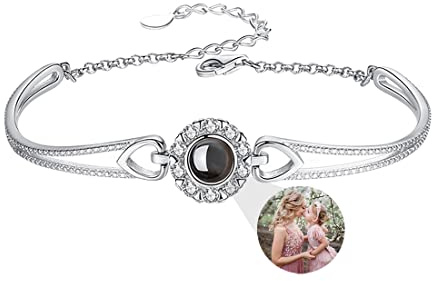 ASD Jewerly Armband mit benutzerdefiniertem personalisiertem Foto Projektion Armband