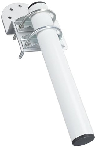 Supporto Internet Satellitare da Tetto, per Parabola Rettangolare V2 con Staffa a Parete, capacità 50 Kg, Acciaio Spesso 3 Mm, Opzioni di Montaggio Versatili, Materiali