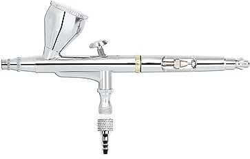 Paint Spray Gun, 20cc 40cc Mini Dual Action Spray Airbrush Pump Pen for Paint Makeup Nail Art Tattoo Cake Toy Model(C)