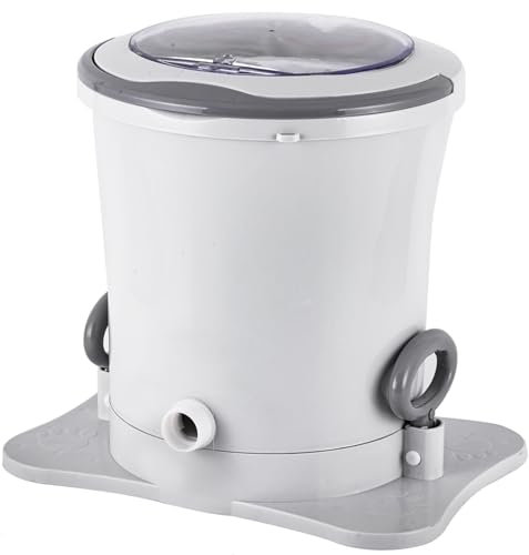 MZBDYYF Sécheur de Spin 9lmanual pour vêtements Mini-sèche-Linge sèche à vêtements Portables Non électriques avec Tuyau de vidange pour Le dortoir du Camping
