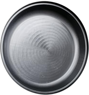 M1SS Round Black Mixing Tray Plastic Tuff Tray Spot Board Sand Water Messy Activities (Round)