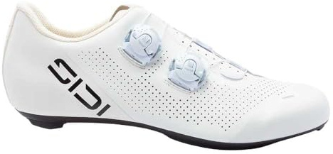 Sidi Ergo 6 Road Shoes - Men's, Full White, 45 | Firmor Size 45
