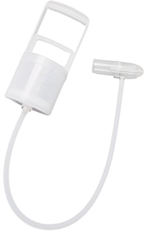 Nasal Aspirator, Strong Suction Manual Nose Cleaner with Hand Pump, Anti-Backflow Snot Sucker Pump, Safe Hygienic Booger Remover, Gentle Hand Pull Booger Sucker for Kids Adult Congestion Relief
